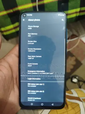 Oukitel C21 64 GB Blue
