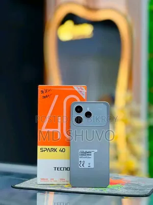 New Tecno Spark 40 256 GB Gray