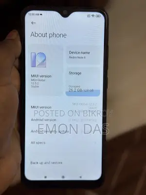 Xiaomi Redmi Note 8 128 GB Black