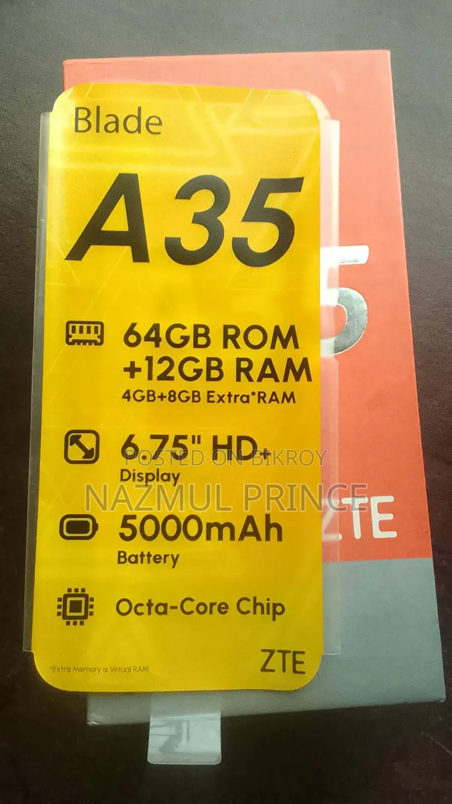 ZTE A35 12 GB Green