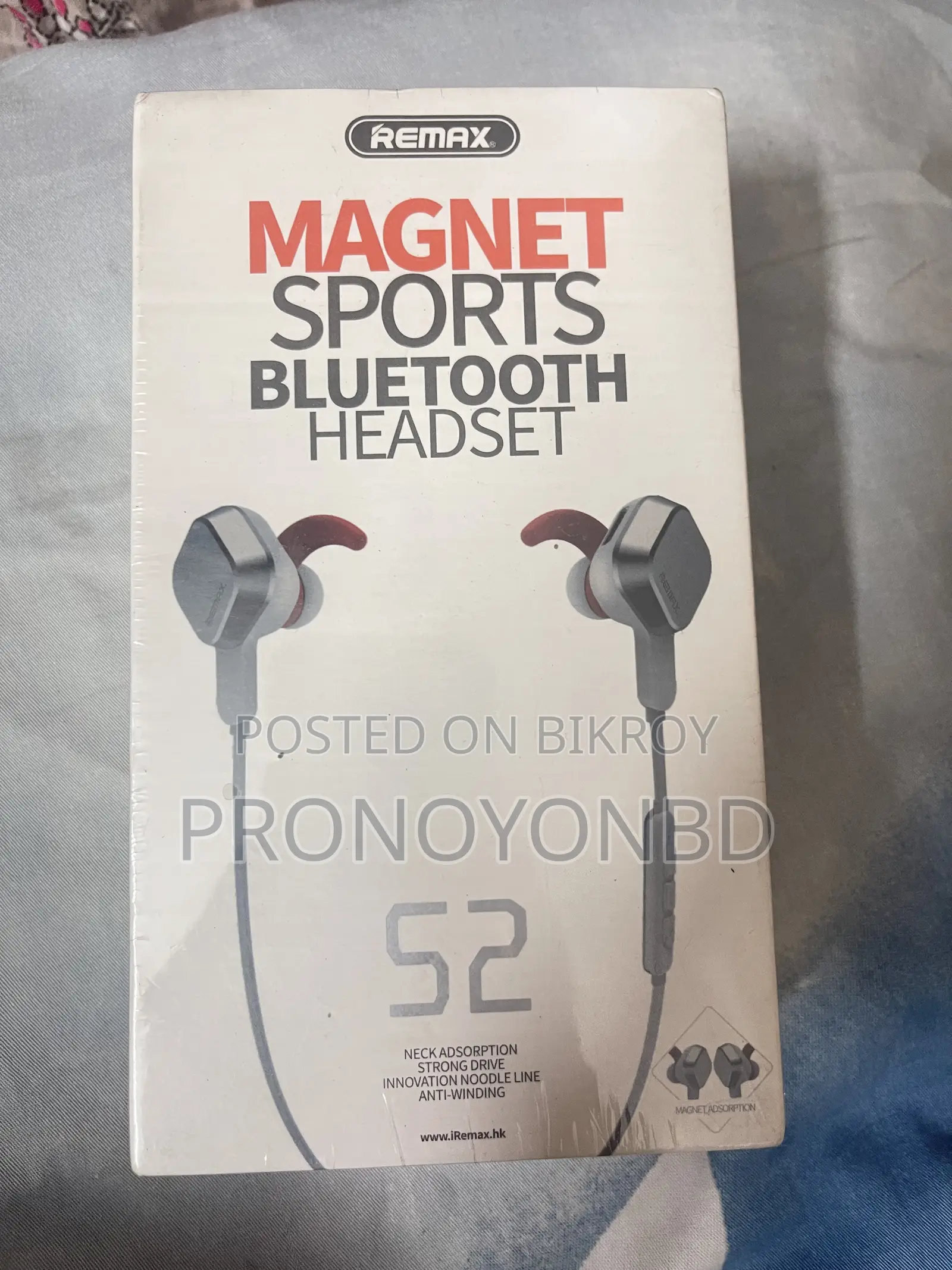 Remax Rb-S2 Wireless Earphone Headphone