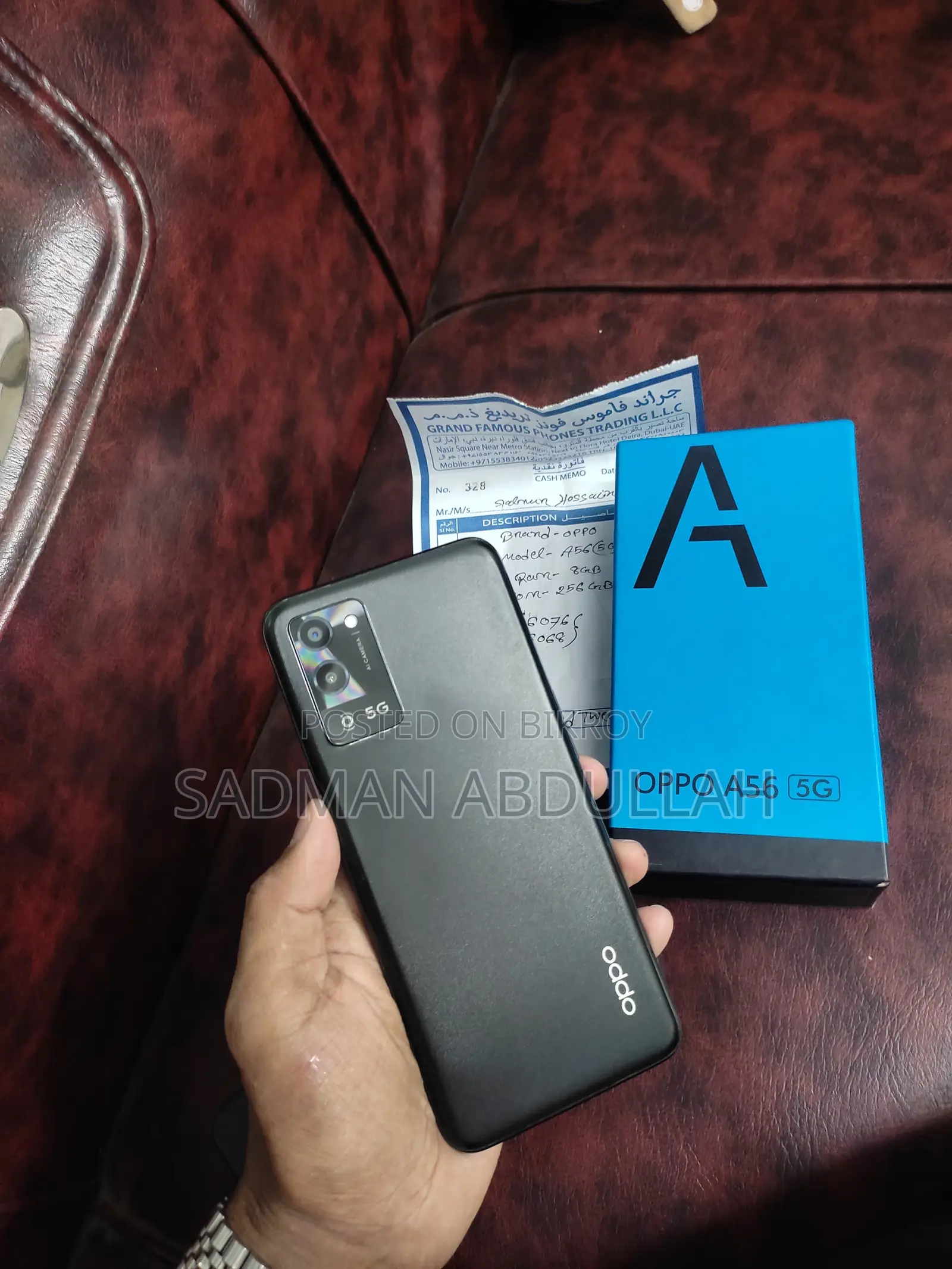 Oppo A56 5G 256 GB Black