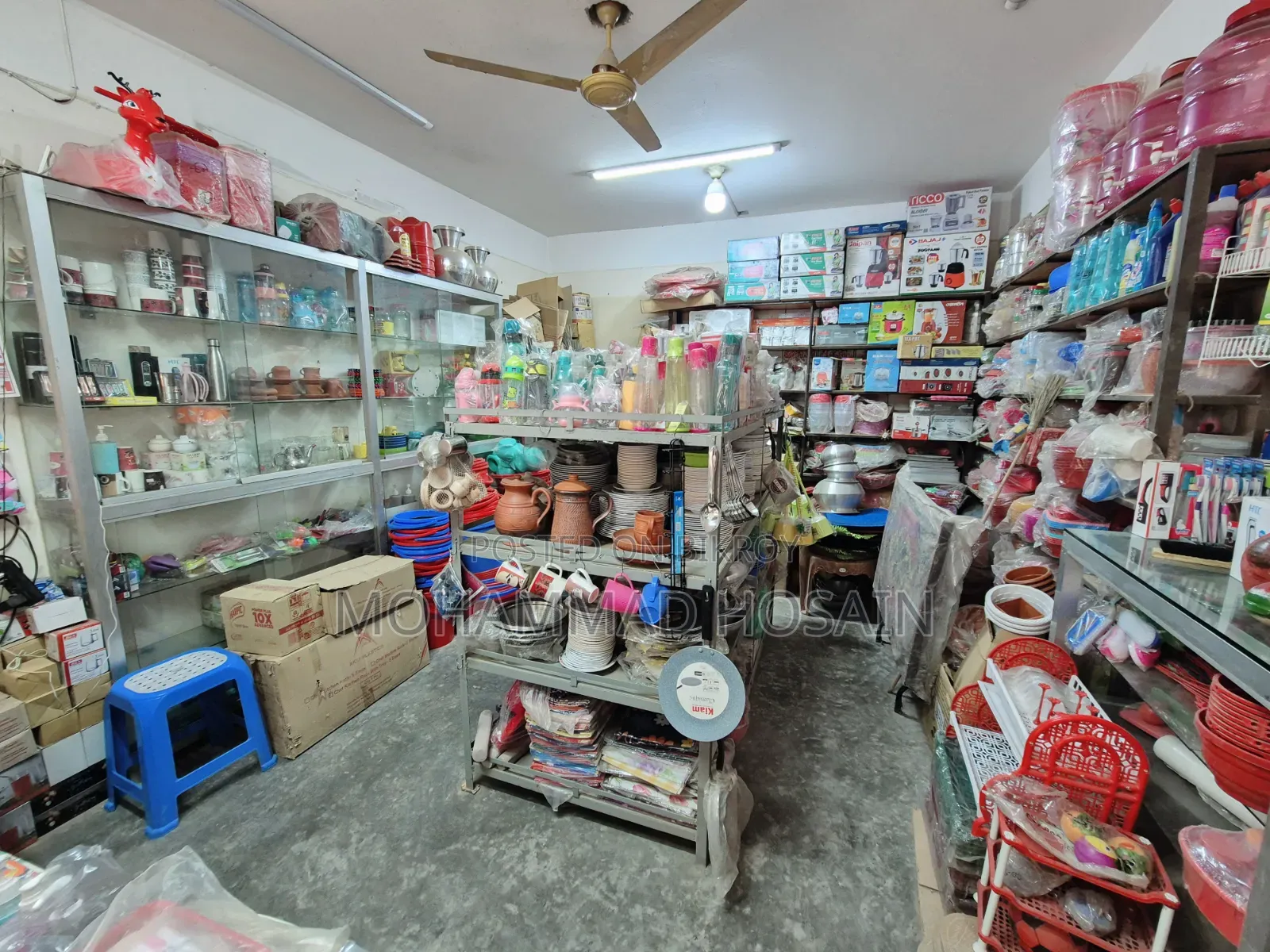 Running crockery and kitchenware business stock for sale