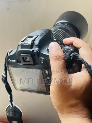 1200d Canon Camera With 50-255 Mm Lens