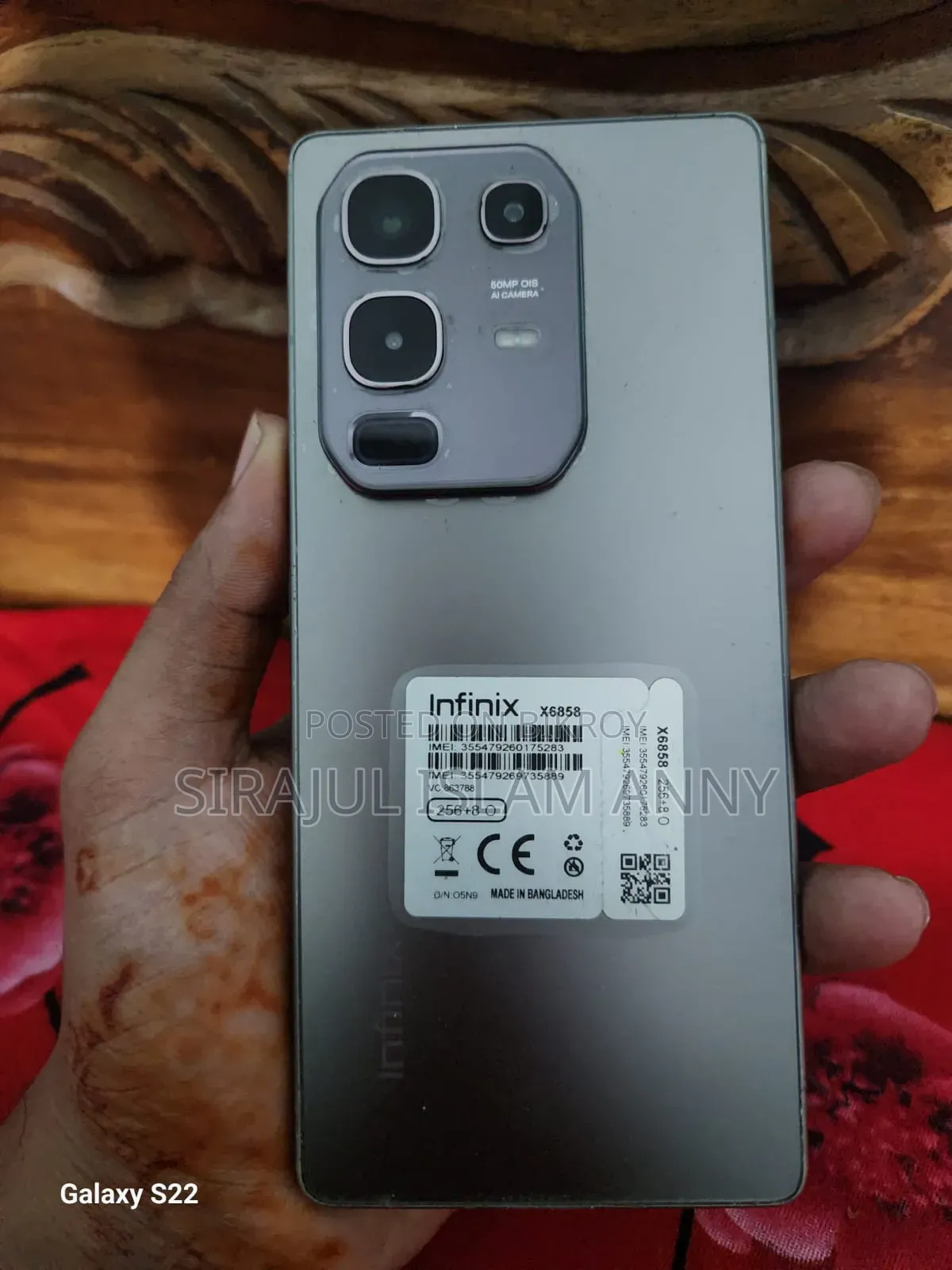 Infinix Note 50 4G 256 GB