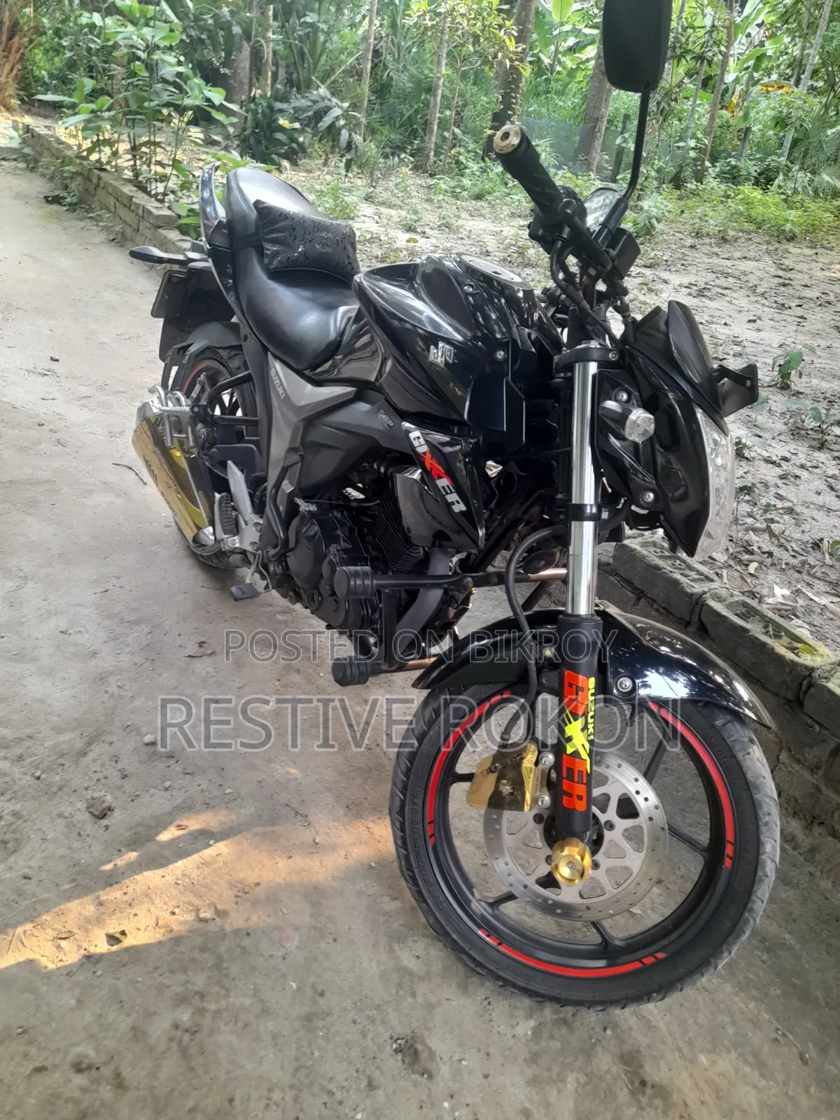 Suzuki Gixxer Monotone 2024 Black