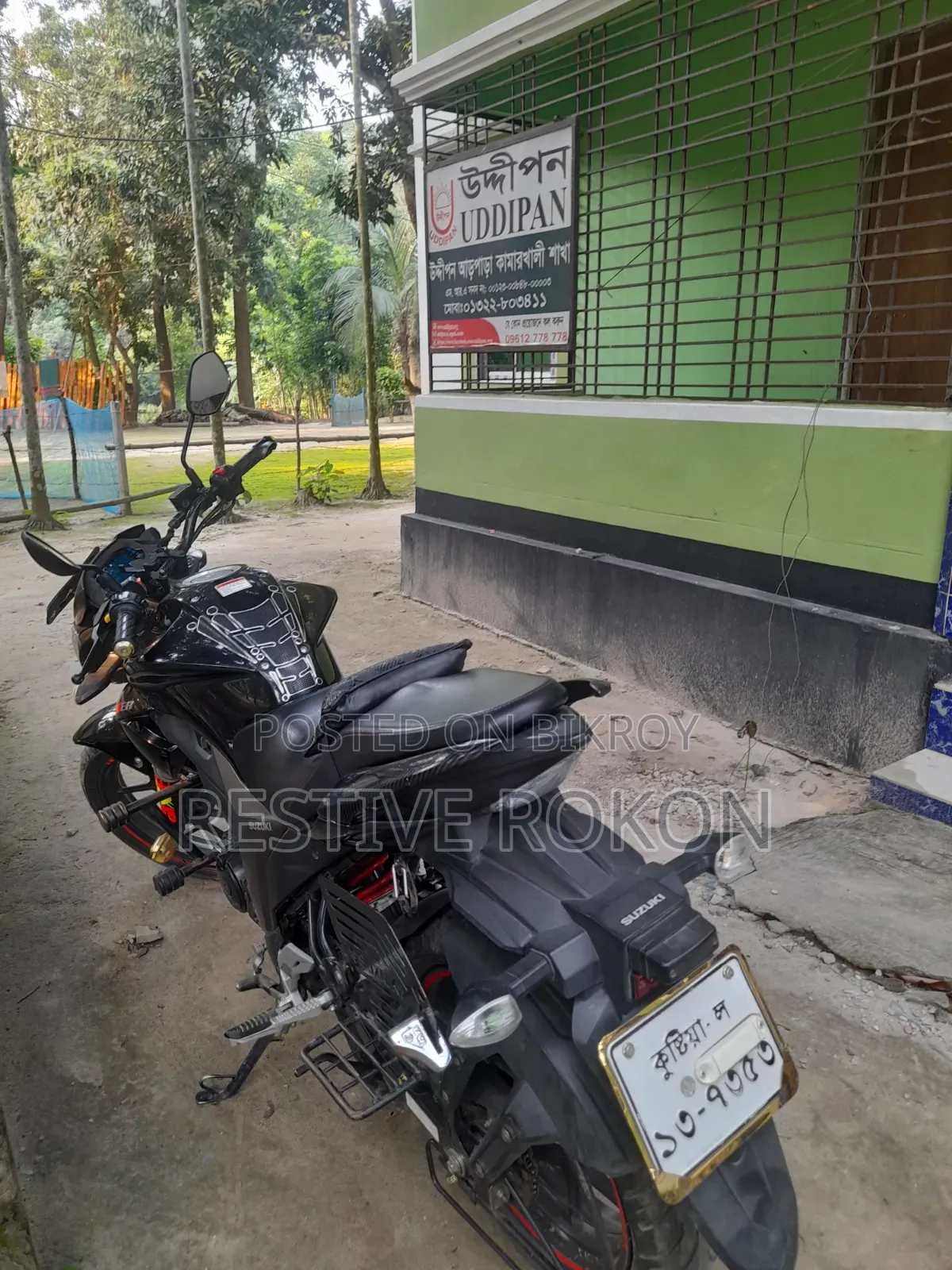 Suzuki Gixxer Monotone 2024 Black