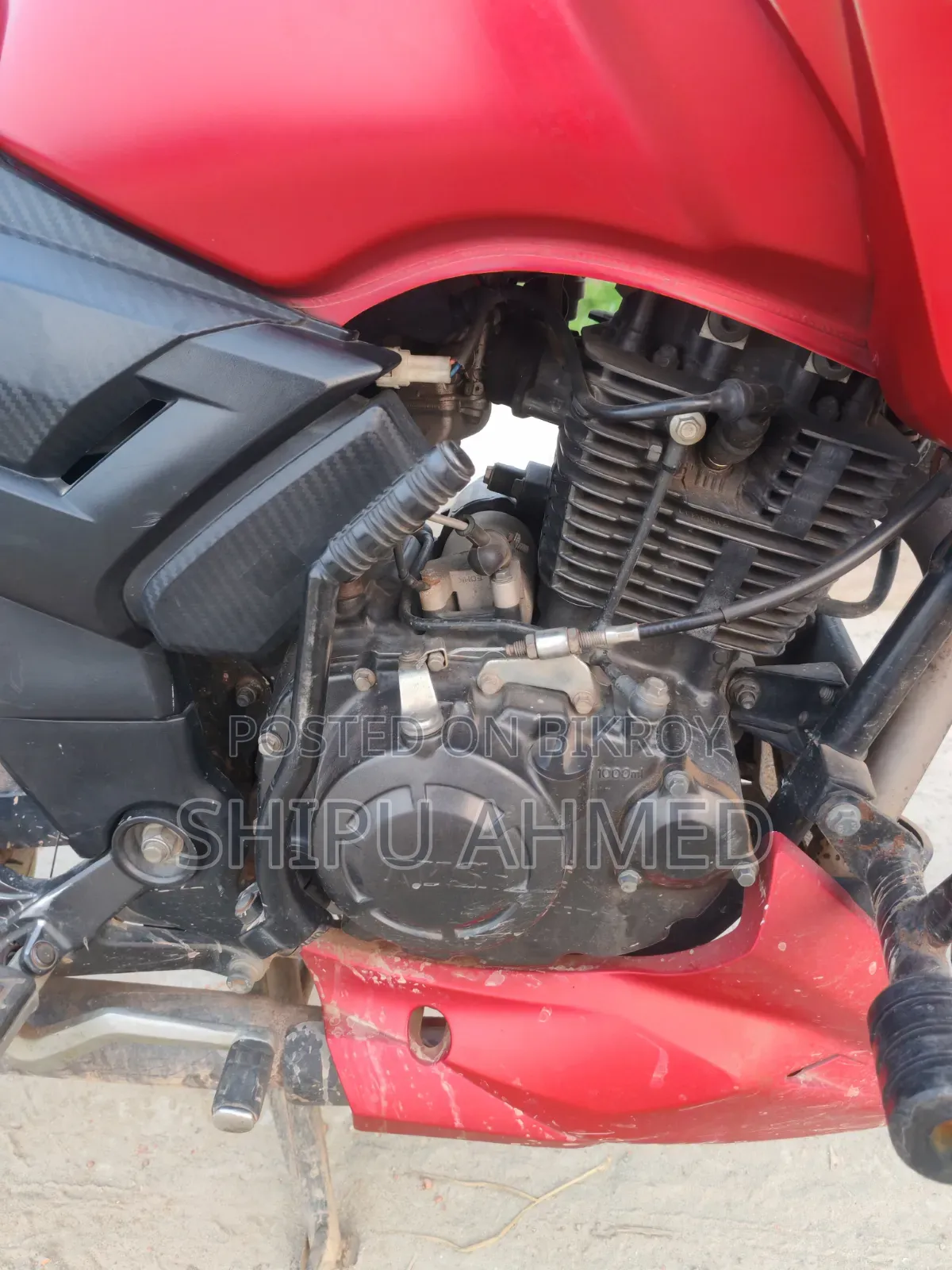 TVS Apache RTR 160 2V 2018 Red