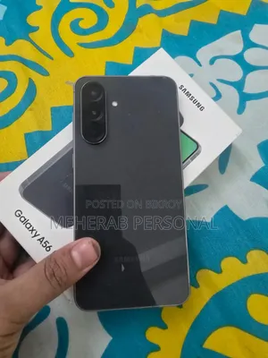 স্যামসাং গ্যালাক্সি A56 256 জিবি ব্ল্যাক
