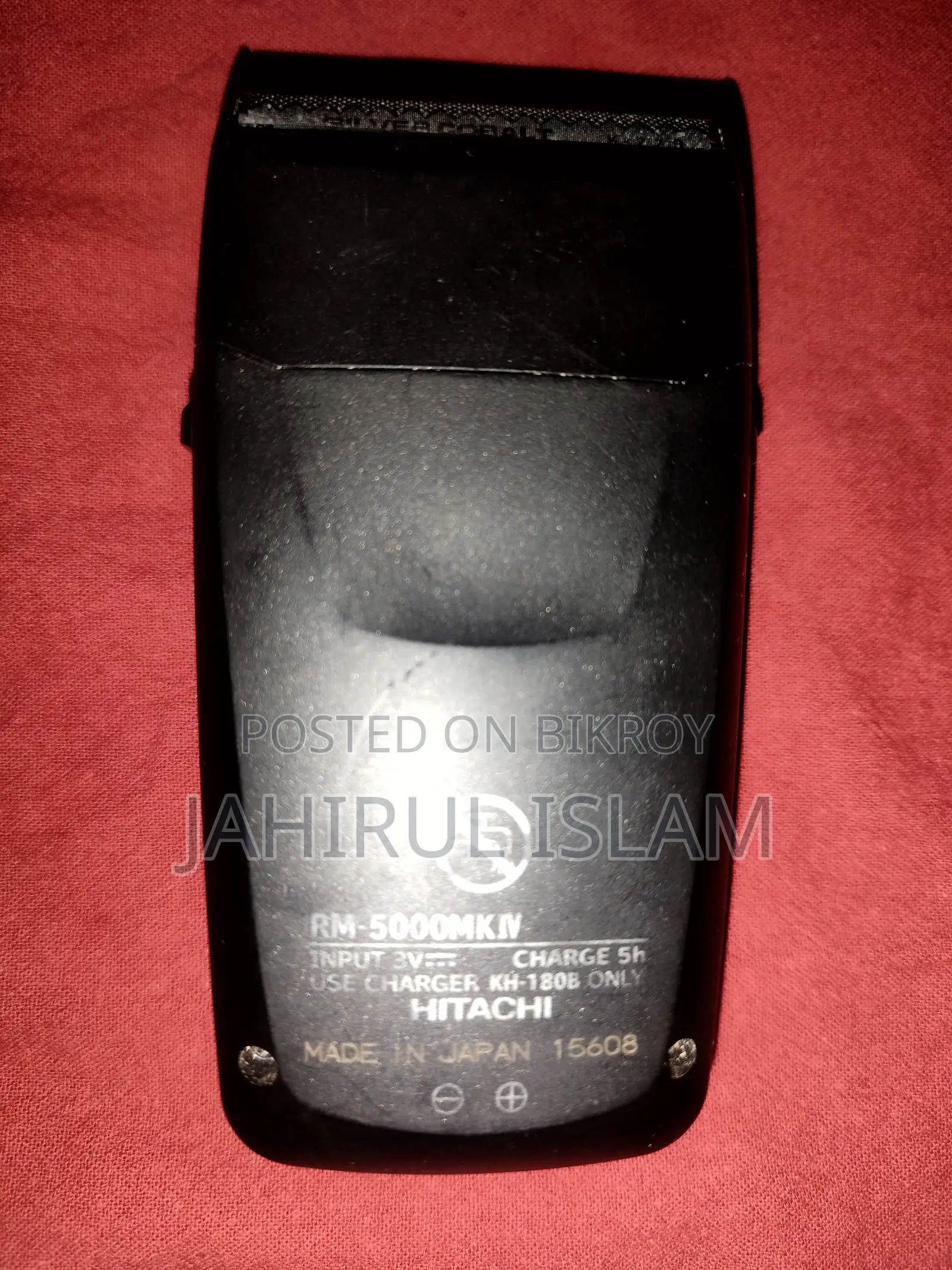 Hitachi Rm-5000mkn Rechargeable Shaver/Trimmer (Made In Japan)