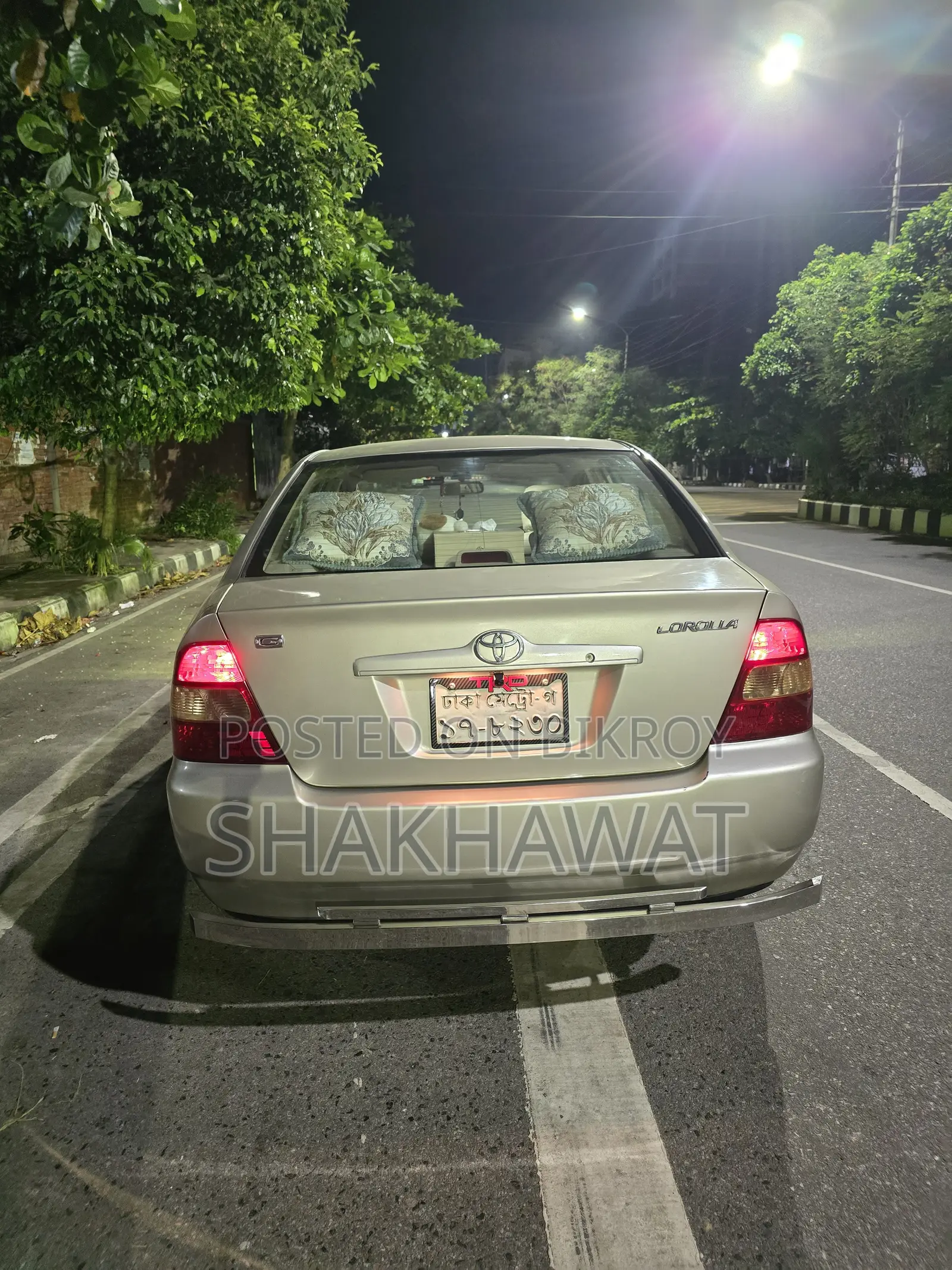 Toyota Corolla Sedan 2001 Gold