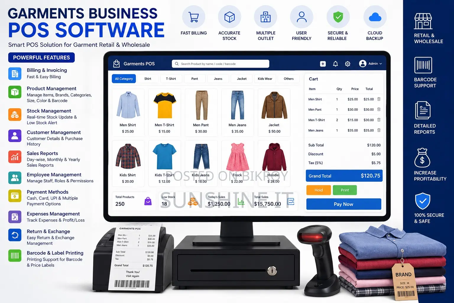 Garments Pos Software in Bd