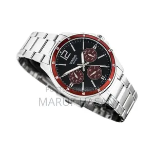 Casio Mtp-1374d-5avdf Silver Stainless Watch For Men