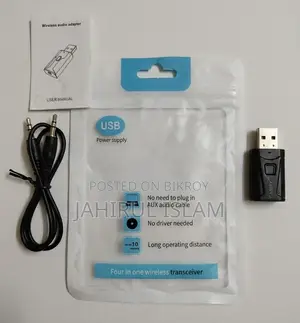 Casify 4-in-1 Bluetooth Audio Transceiver (Tx/Rx) | Like New |