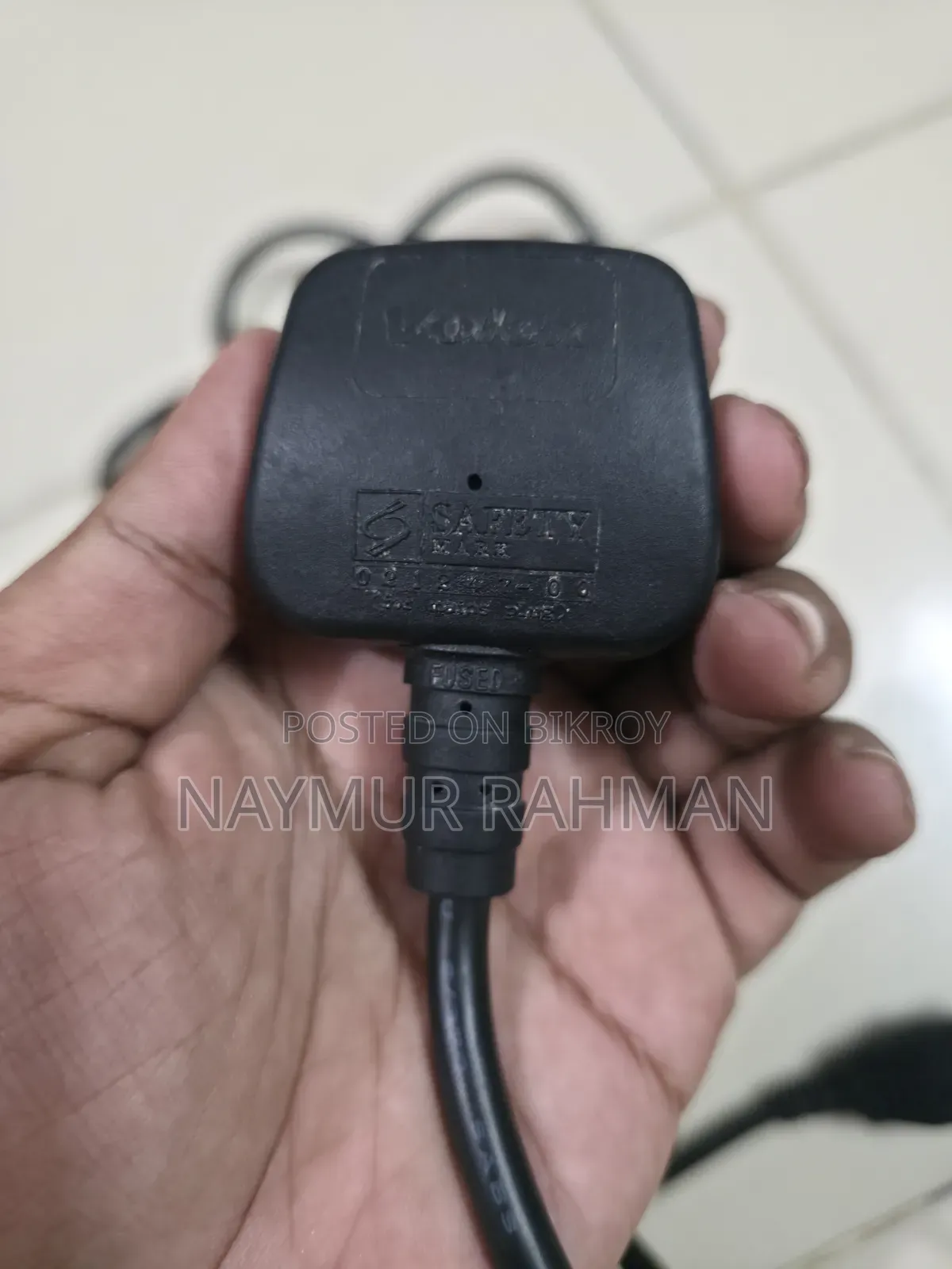 Pc Power Cable 6 feet | Uk 3-Pin | Heavy Duty Volex