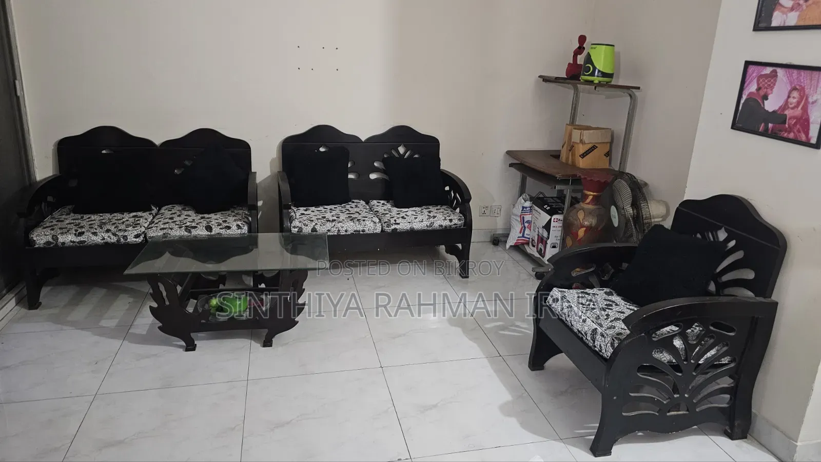 Sofa Set Malaysian Wood