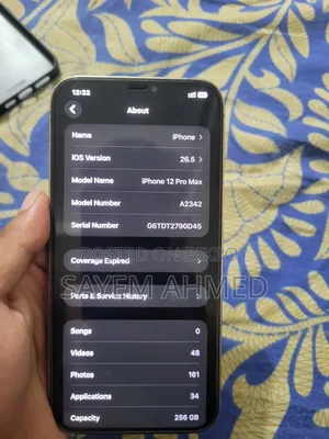 Apple iPhone 12 Pro Max 256 GB Gold