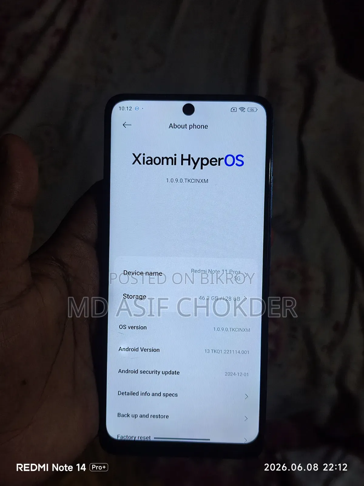 Xiaomi Redmi Note 11 128 GB Blue