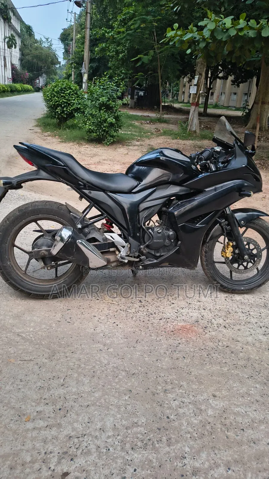 Suzuki Gixxer SF FI 2016 Black