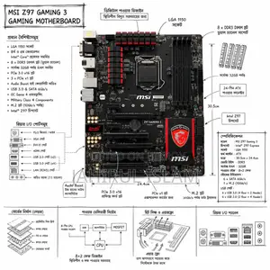 Msi Z97 Gaming 3 Gaming Motherboard | Lga 1150 | Intel Z97 |