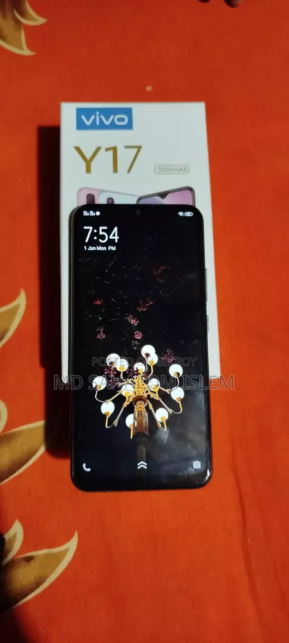 Vivo Y17 256 GB Blue