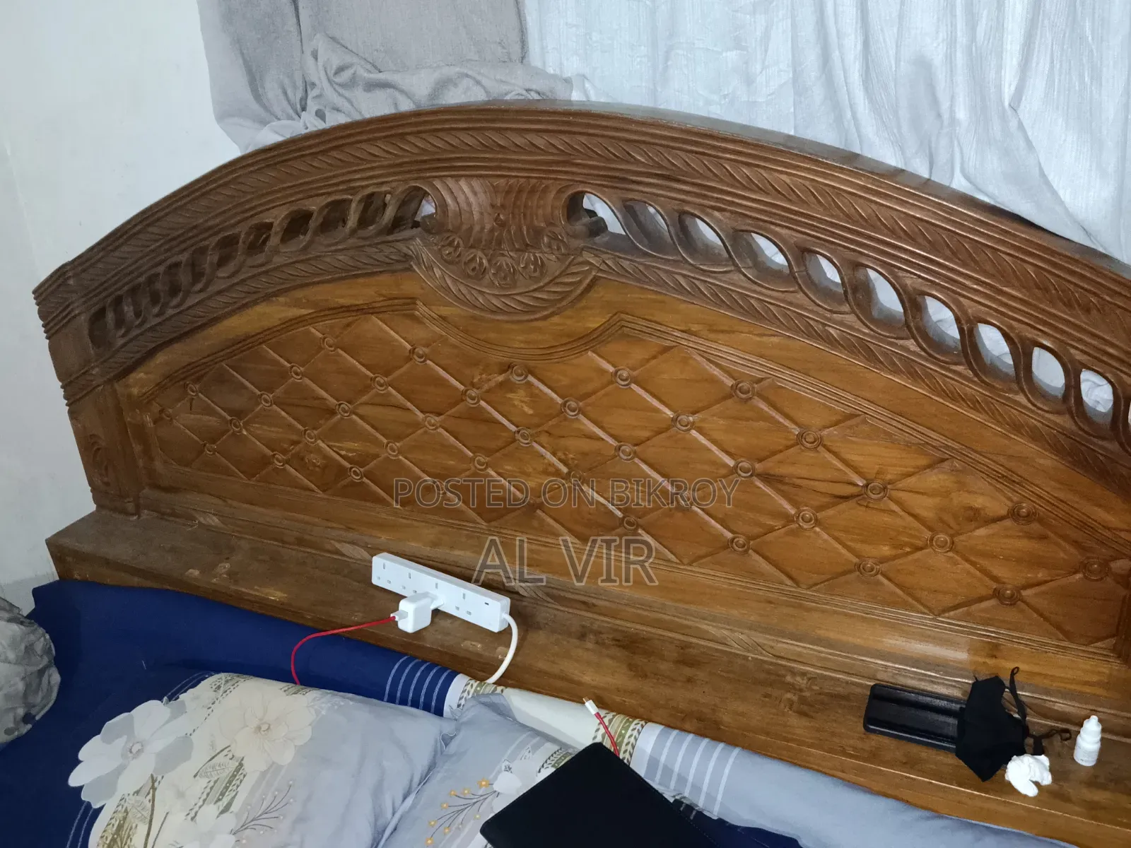 Teak Wood Bed