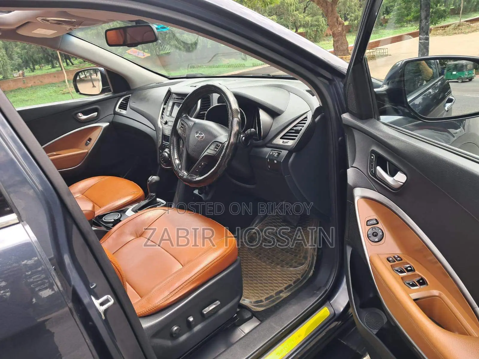 Hyundai Santa Fe 2017 Blue