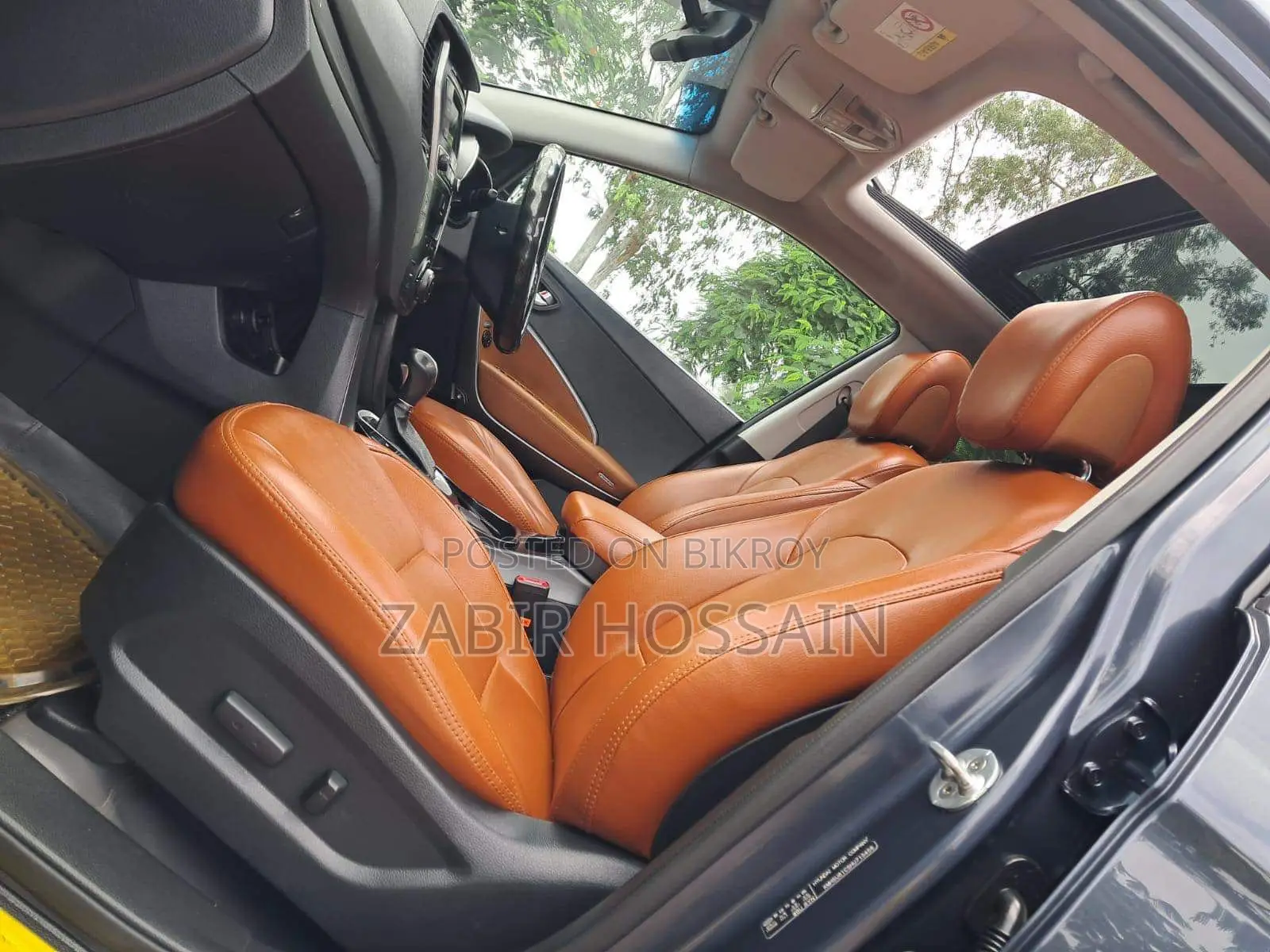 Hyundai Santa Fe 2017 Blue
