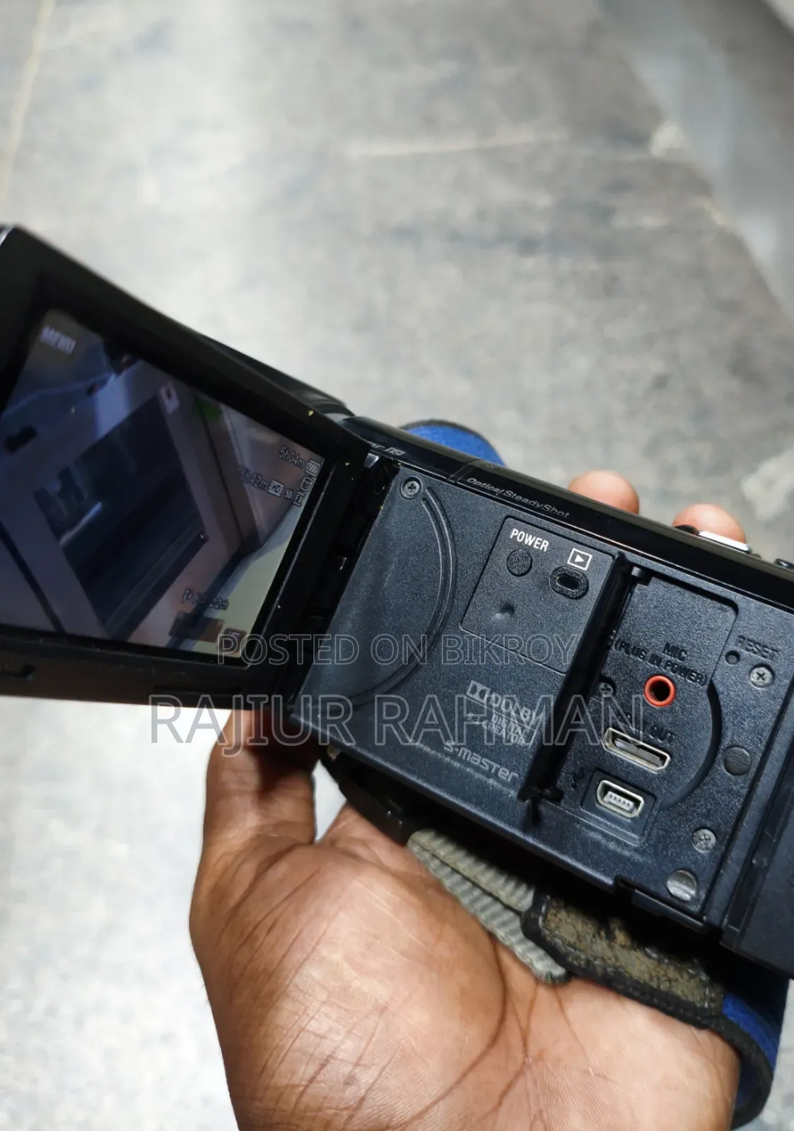 Sony HDR-Cx160. Microphone Supported Handycam.
