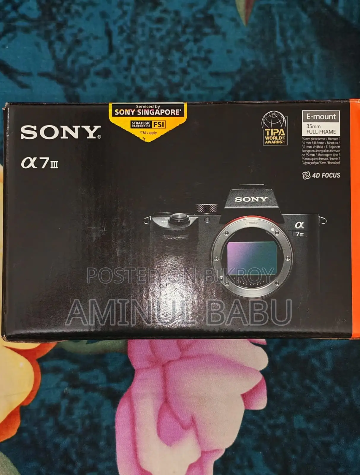 Sony Aiii Mirrorless Dslr Camera