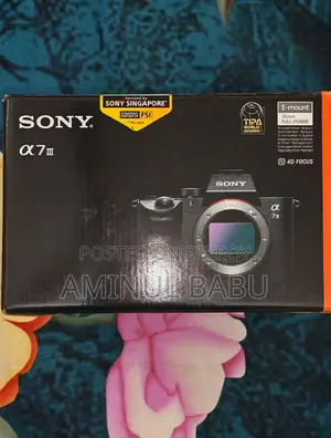 Sony Aiii Mirrorless Dslr Camera