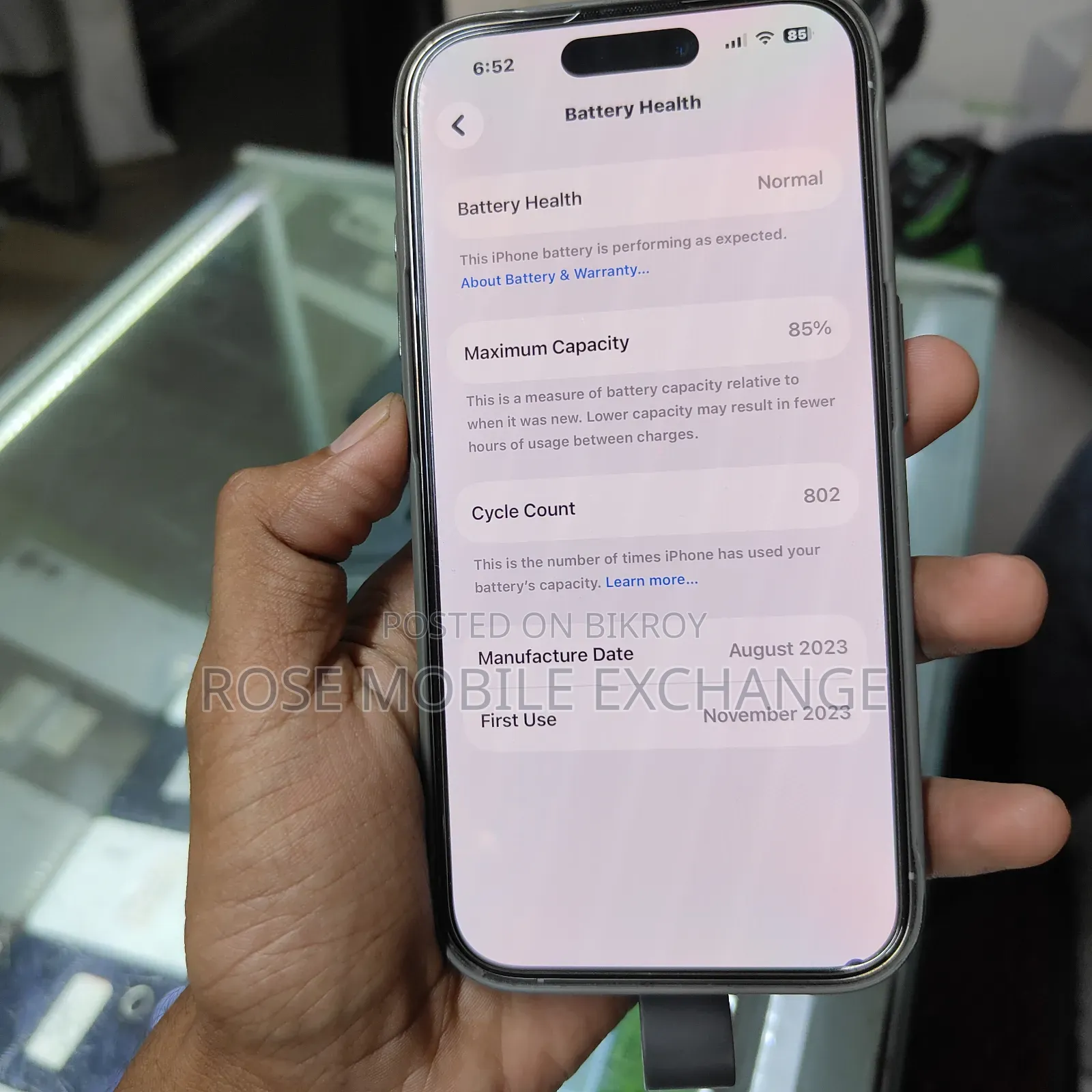 New Apple iPhone 15 Pro 128 GB