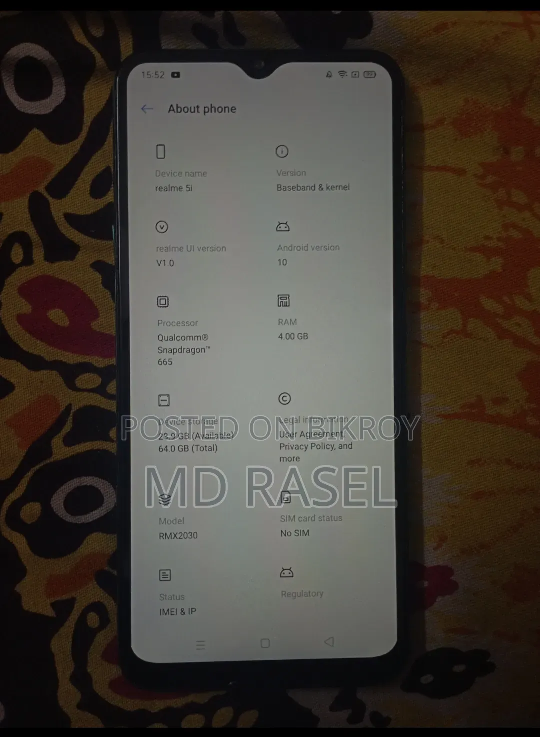Realme 5i 64 GB Green