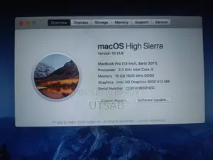 Laptop Apple MacBook Pro 2011 16GB Intel Core I5 SSD 128GB