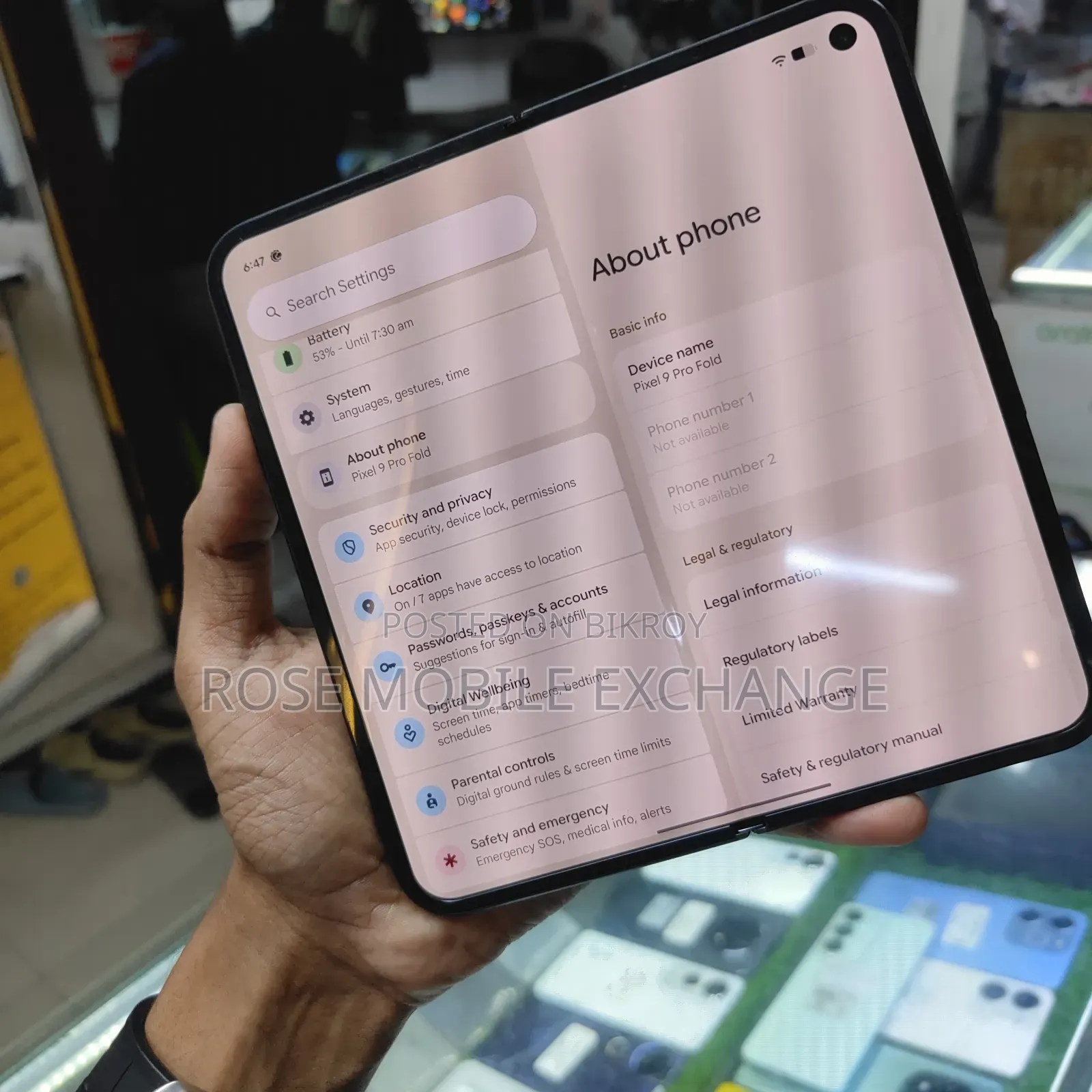 Google Pixel 9 Pro Fold 256 GB