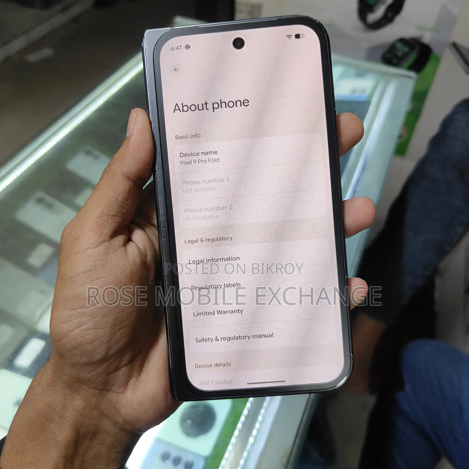 Google Pixel 9 Pro Fold 256 GB