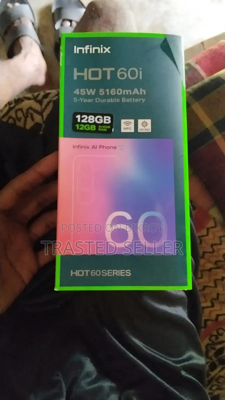 Infinix Hot 60i 128 GB White