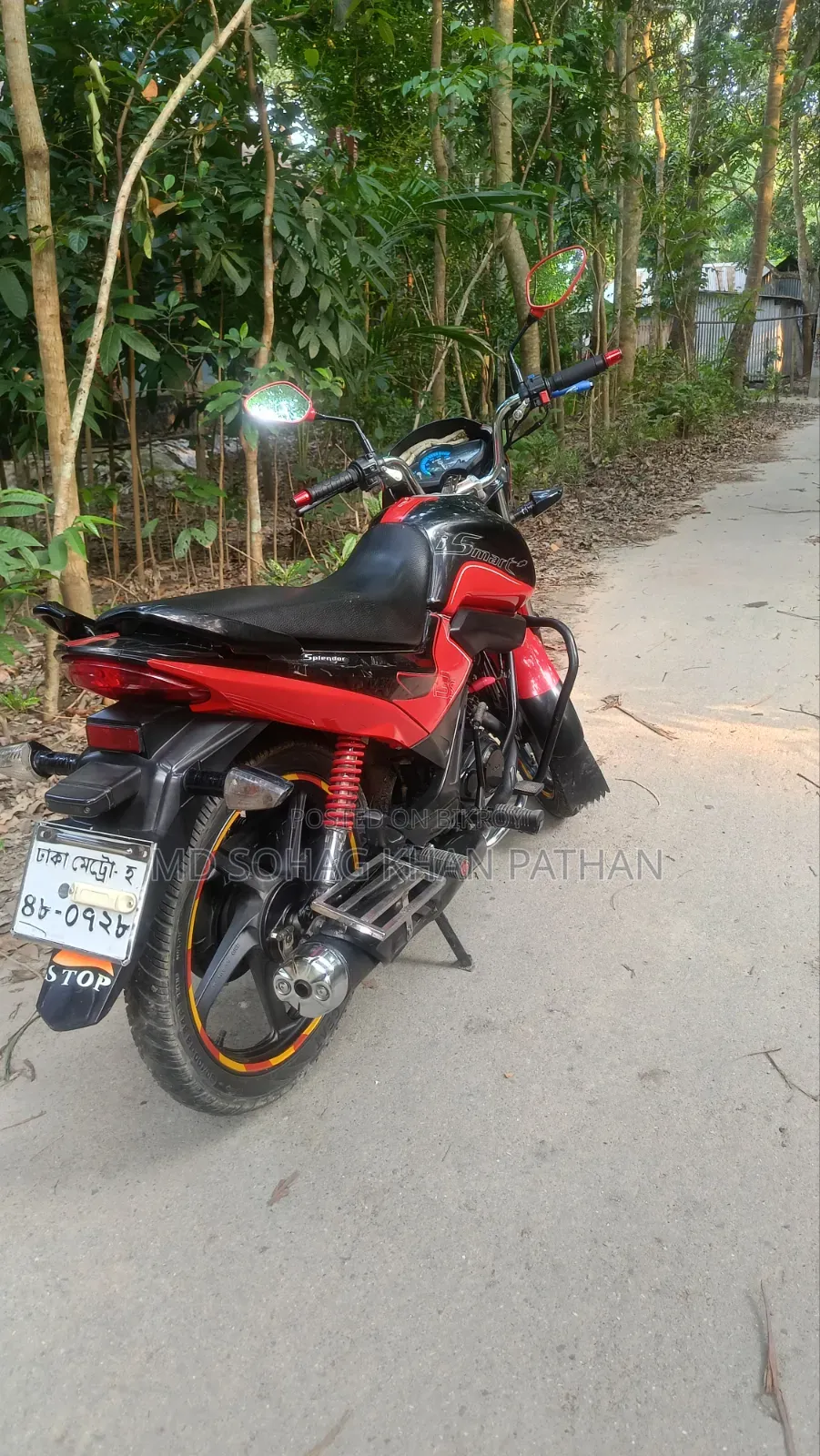 Hero Splendor iSmart 2020 Red