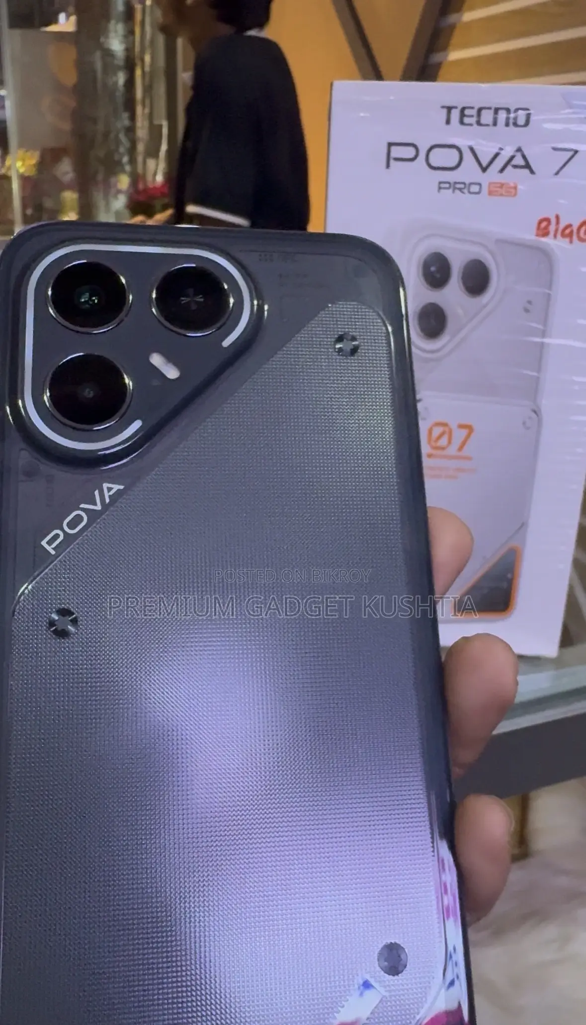 Tecno Pova 7 Pro 5G 256 GB Gray