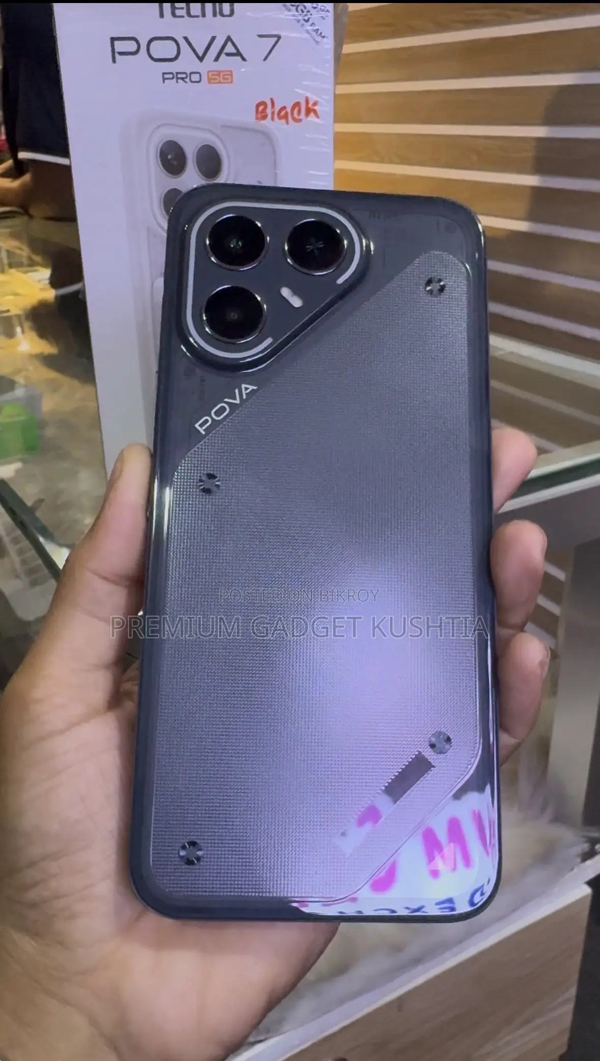Tecno Pova 7 Pro 5G 256 GB Gray