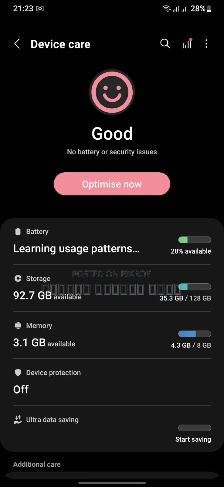 Samsung Galaxy M31 128 GB Blue