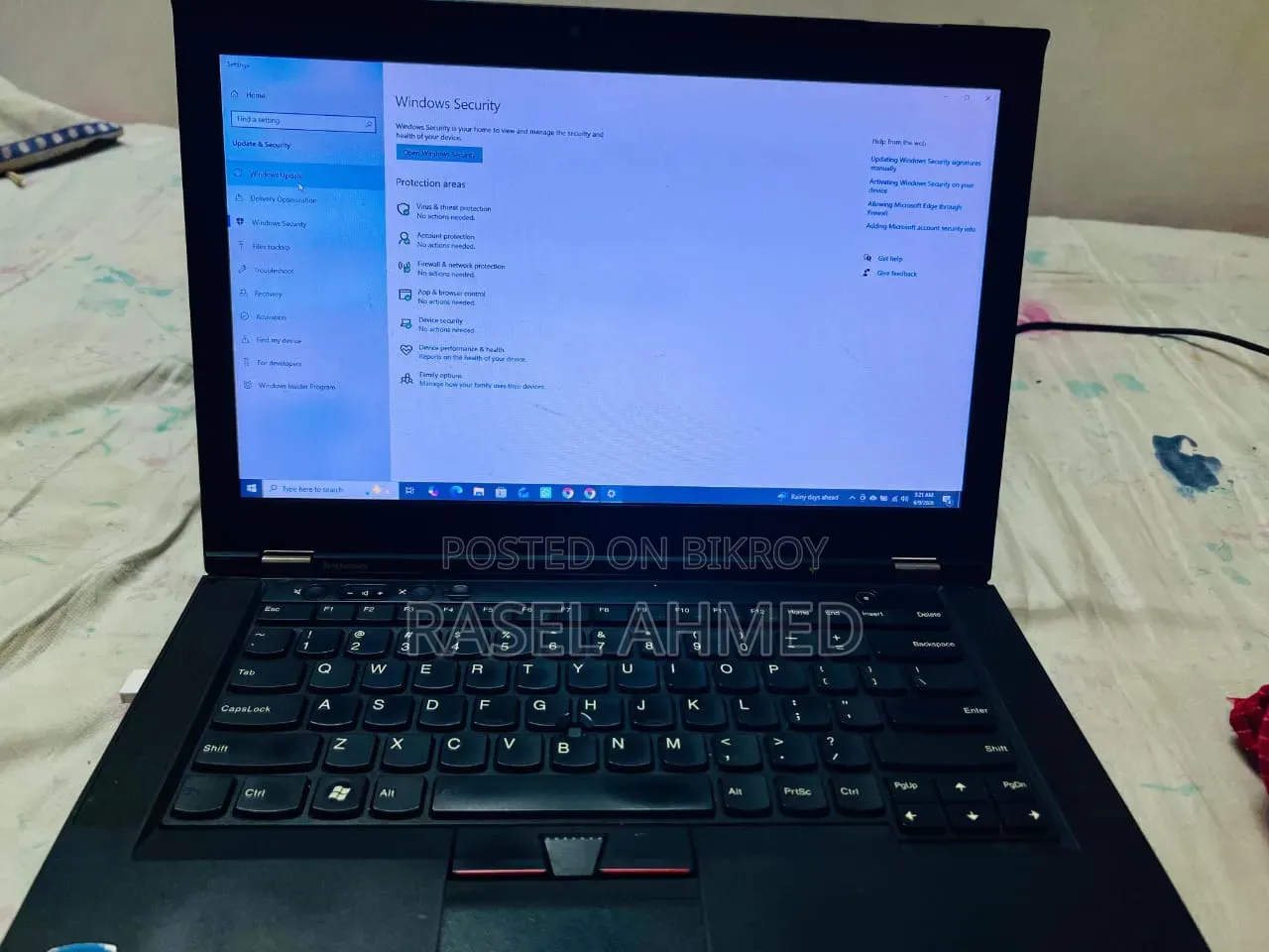 Laptop Lenovo ThinkPad T470 8GB Intel Core i5 HDD+SSD 256GB