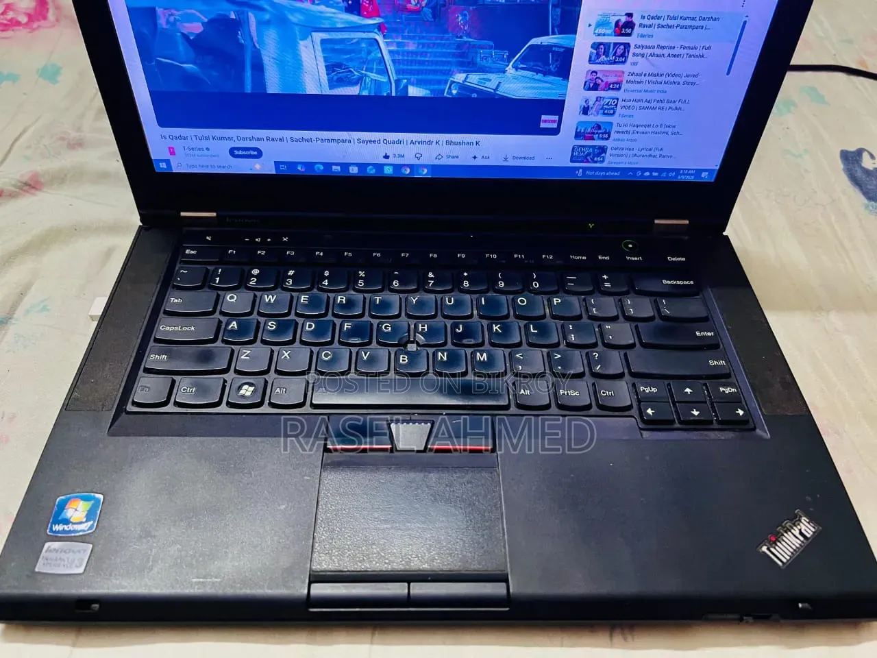 Laptop Lenovo ThinkPad T470 8GB Intel Core i5 HDD+SSD 256GB