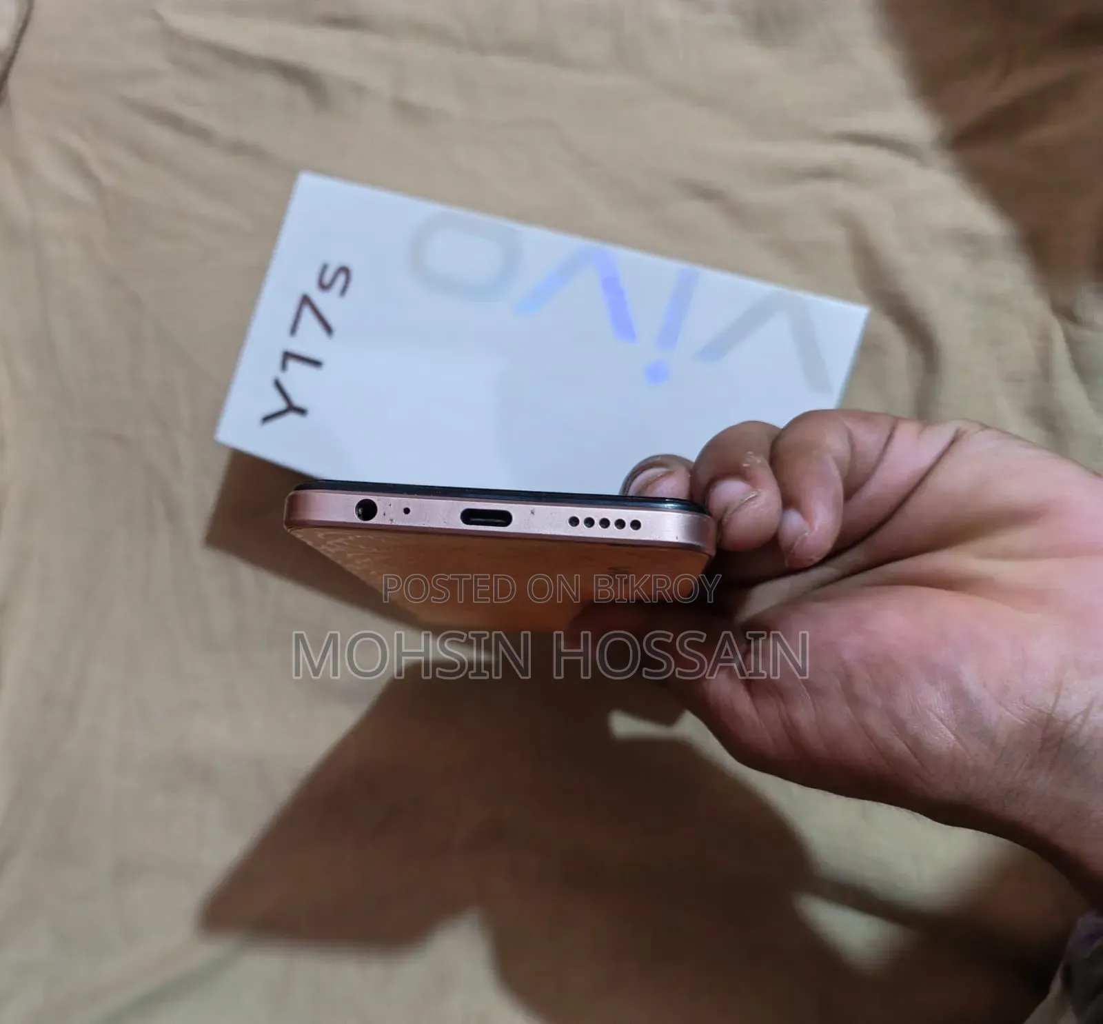 Vivo Y17s 128 GB Rose Gold