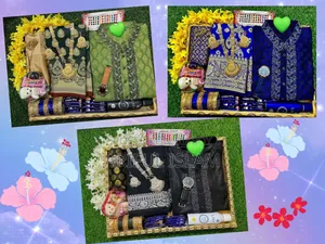 Beautiful Quality Couple Saree and Panjabi Combo