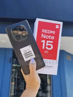 New Xiaomi Redmi 15 5G 256 GB Black
