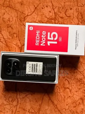 New Xiaomi Redmi 15 5G 256 GB Black