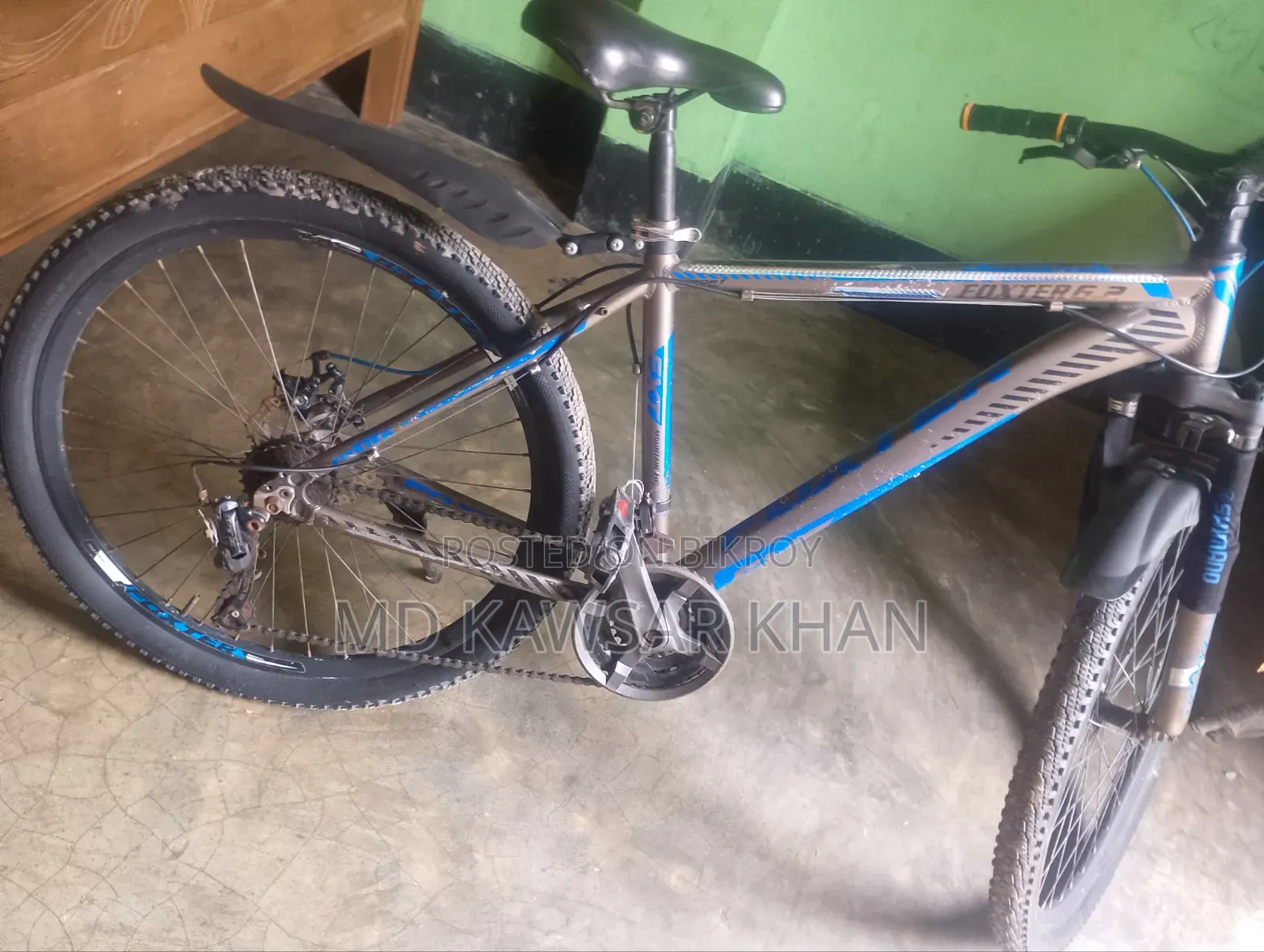 Very good aluminum body bicycle