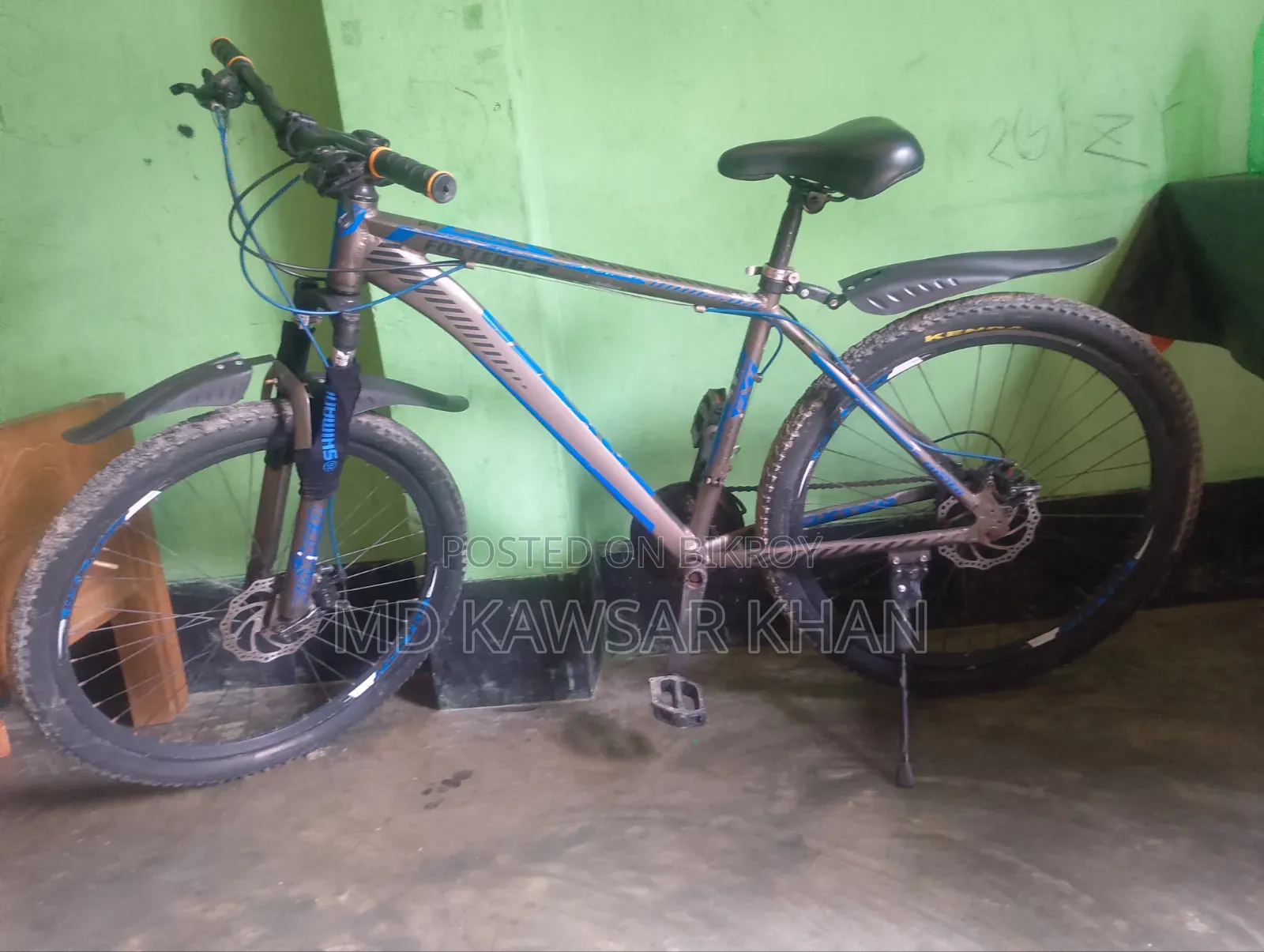 Very good aluminum body bicycle