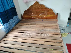 High-quality wooden bed for sale